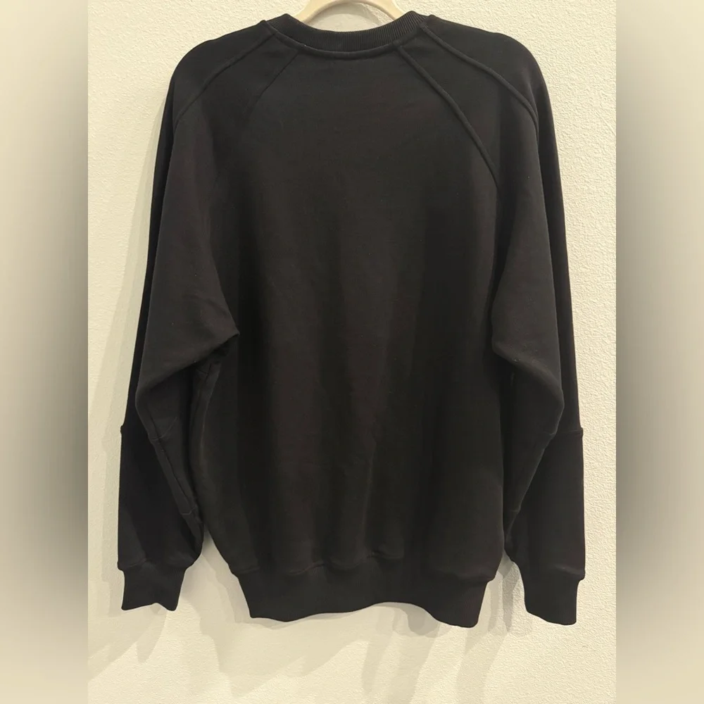 NWOT Vintage pullover Balmain Men’s Embroidered Oversized Sweatshirt Size Small - Picture 7 of 13